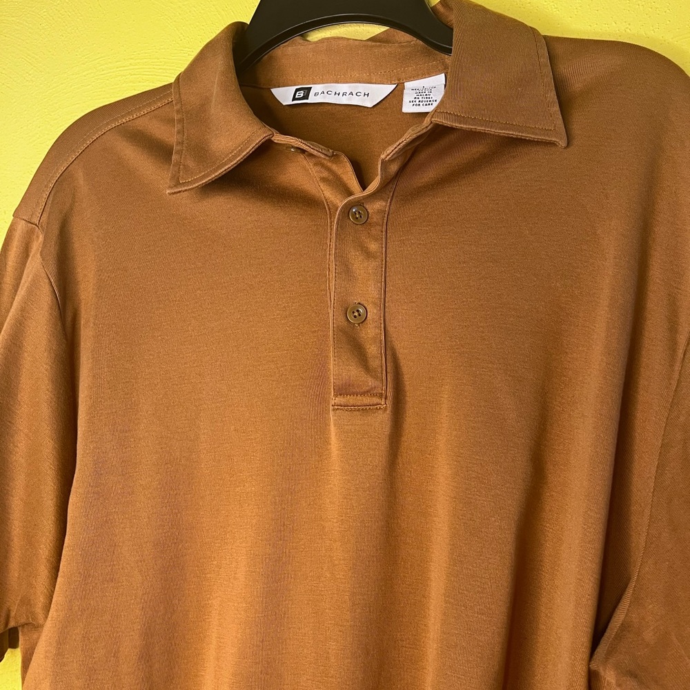 Bachrach Mrnss Caramel Colored Top w/ Specializwd Cotton!!